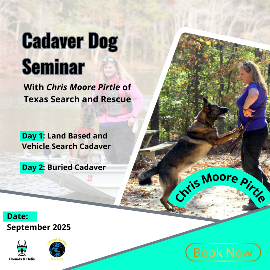 Cadaver Dog Seminar with Chris Moore Pirtle 2025 (Spectator)