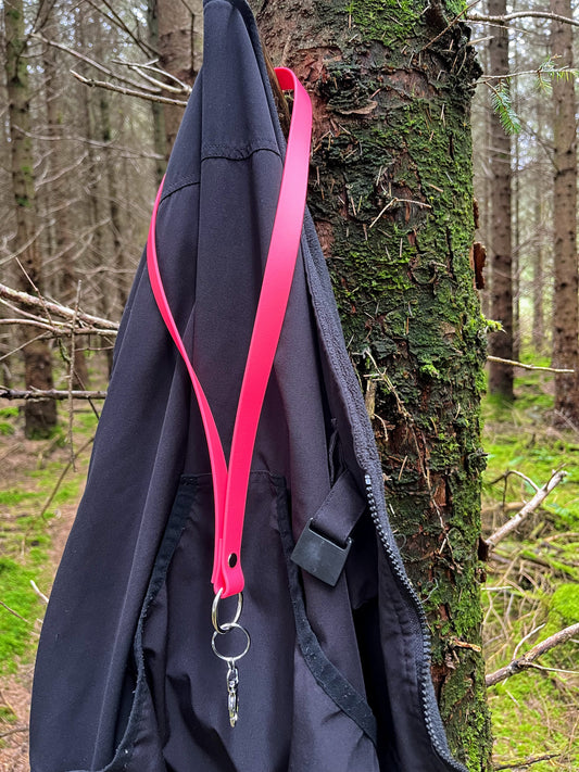 Key & Whistle Lanyard – 37" BioThane® Strap