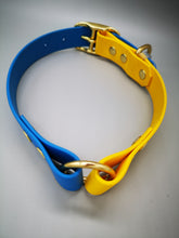 Load image into Gallery viewer, Two Tone Collars - Support for Ukraine&#39;s Animals
